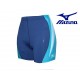 SHORTY LICRA MIZUNO BLEU BANDE TURQUOISE 1257HG