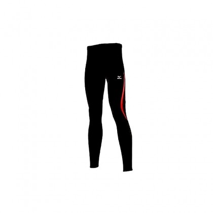 Collant Mizuno Licra Noir Rouge, avec bande d'extension latérale/Promotion: