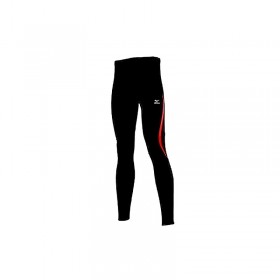 Collant Mizuno Licra Noir Rouge, avec bande d'extension latérale/Promotion: